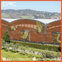 CRC STILO S Ultrashield Sunshades TEAK