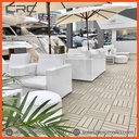 CRC Ultrashield Composite Wood Tiles TEAK