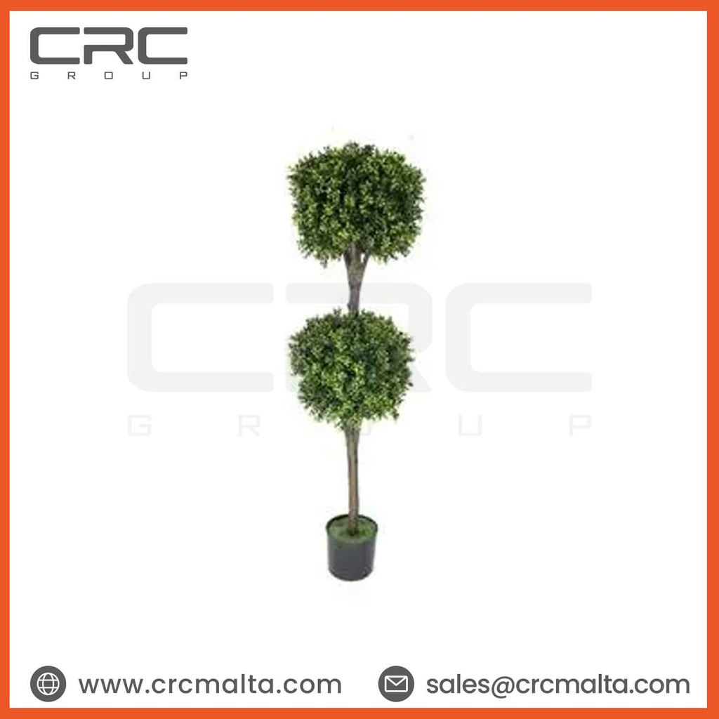 CRC Double Ball Topiary Artificial Tree