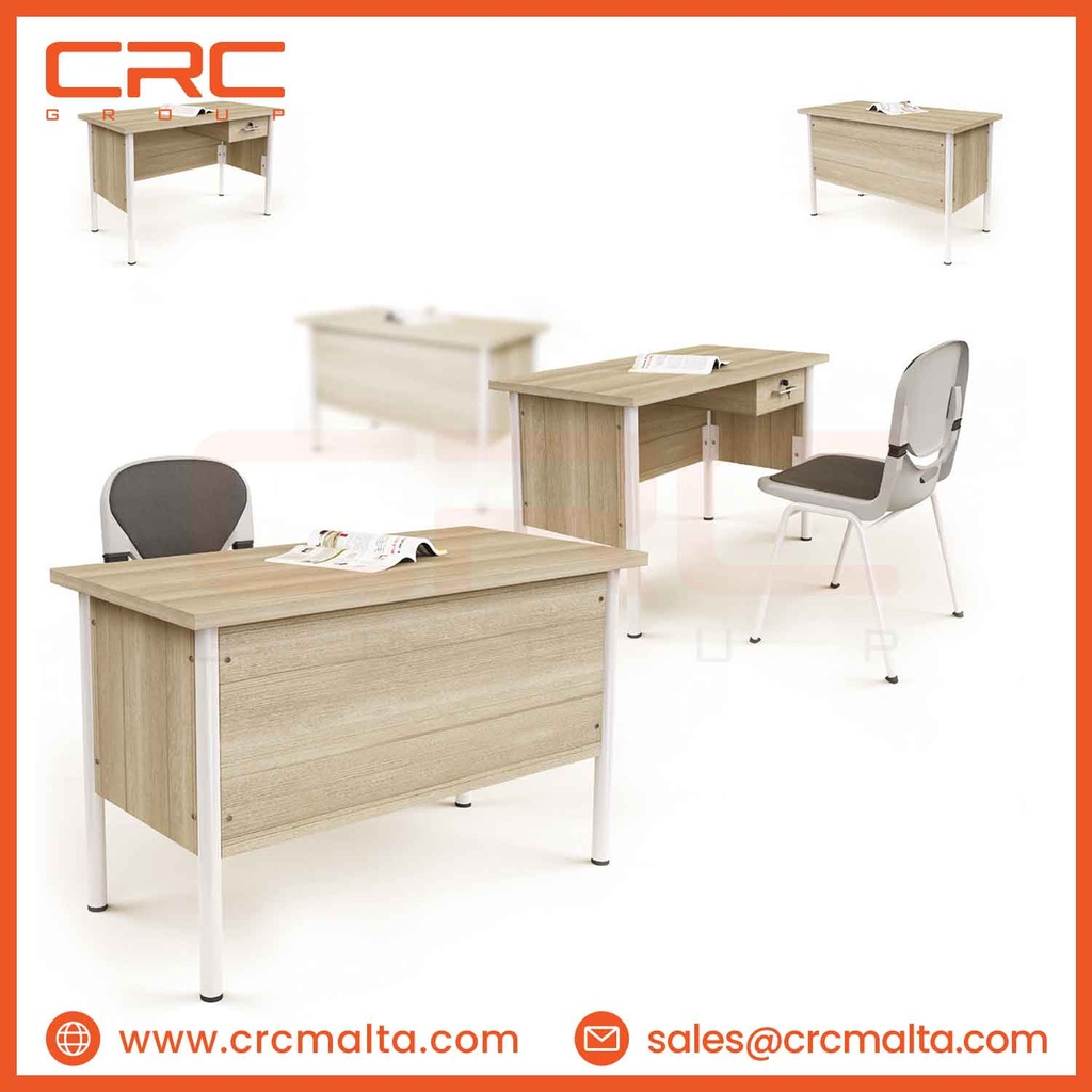 CRC Adas Wooden Paneled Teacher Desk