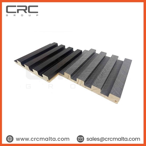 PVC Finish Grating Solid Wooden Fluted Panel