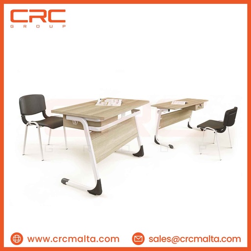 CRC Elegan Wooden Paneled Teacher Desk